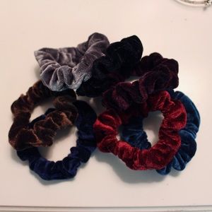 Mini Velvet Scrunchies